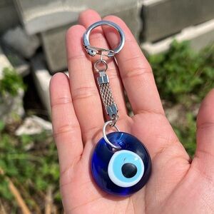 Evil eye keychain